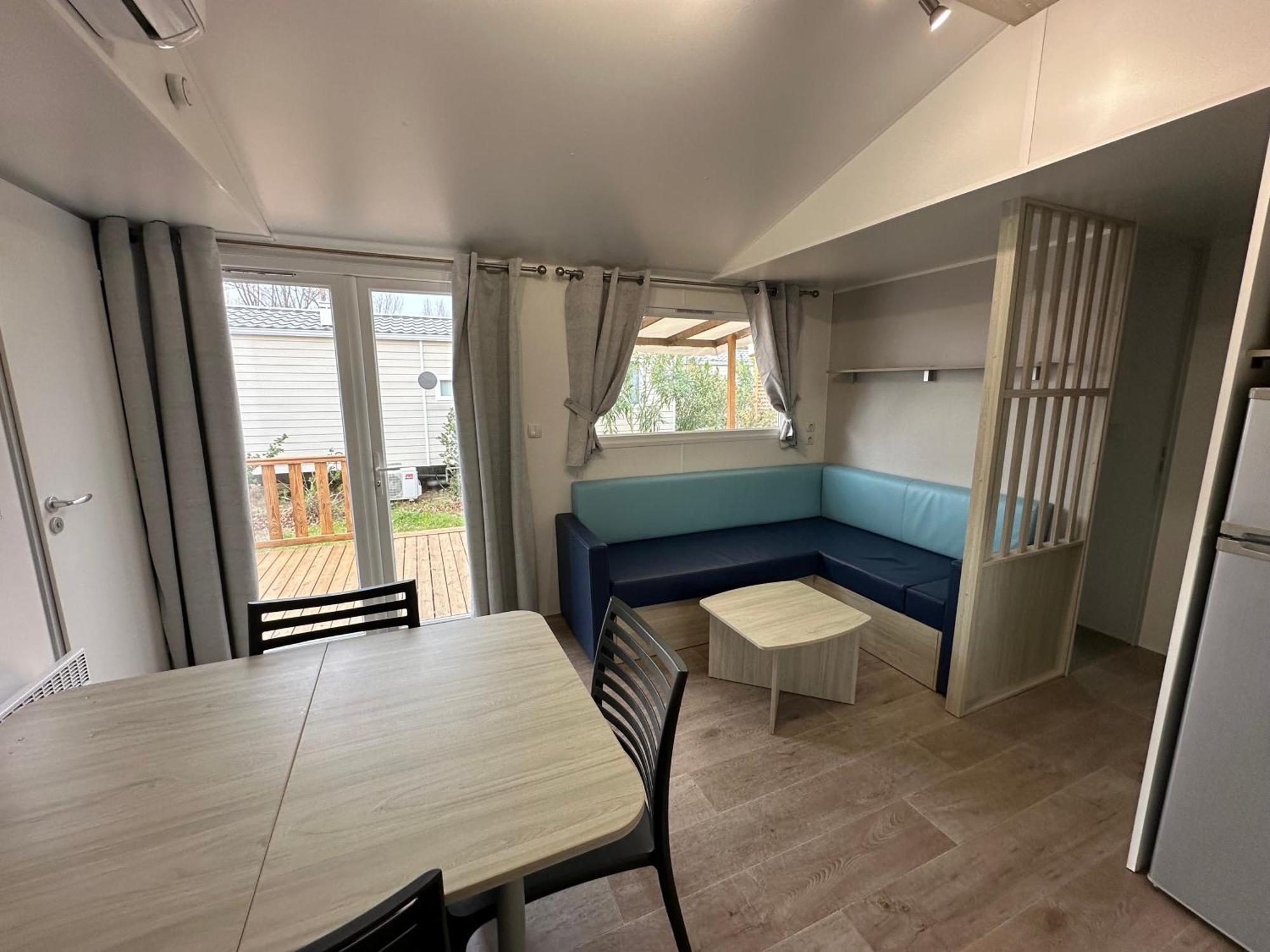 Mobil-Home - Narbonne-Plage - Clim, Tv Bagian luar foto