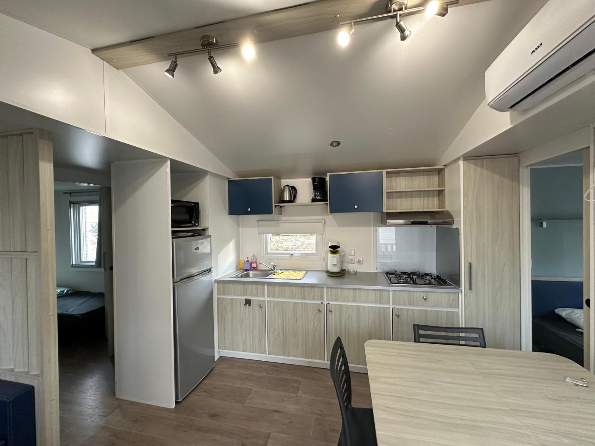 Mobil-Home - Narbonne-Plage - Clim, Tv Bagian luar foto